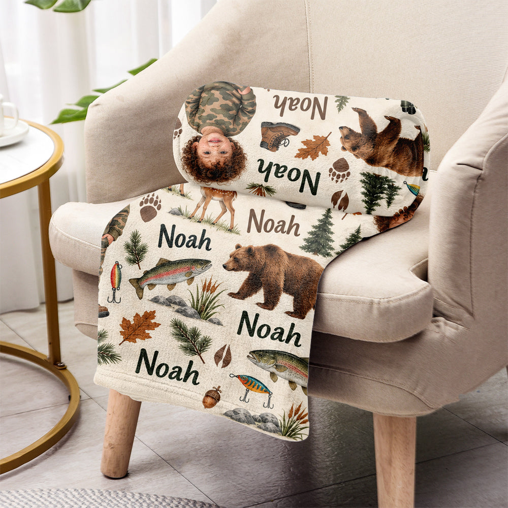 Love Hunting - Personalized Hunting Blanket