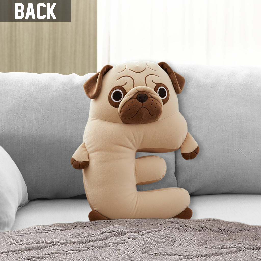 Niedliches Mops-Kissen – personalisiertes Hunde-Kissen