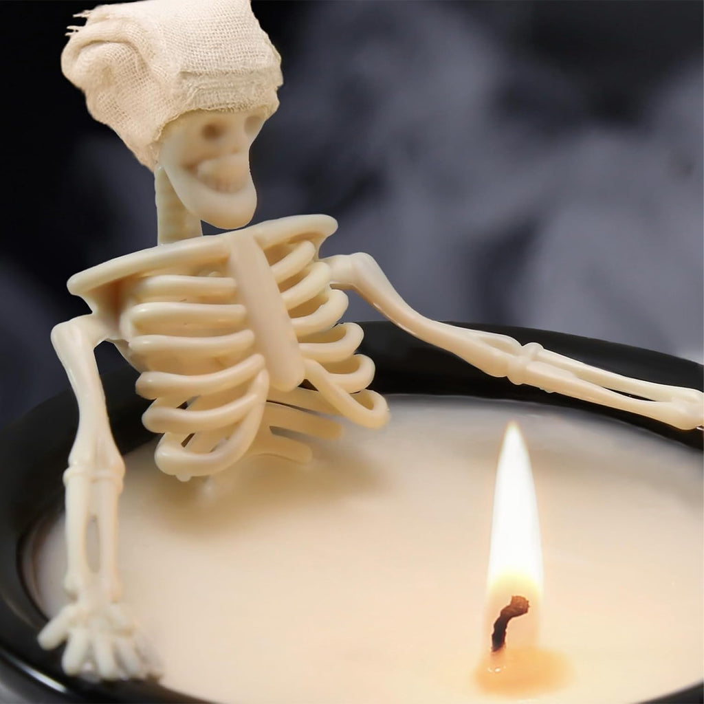 Ruhe Deine Knochen Skelettkerze