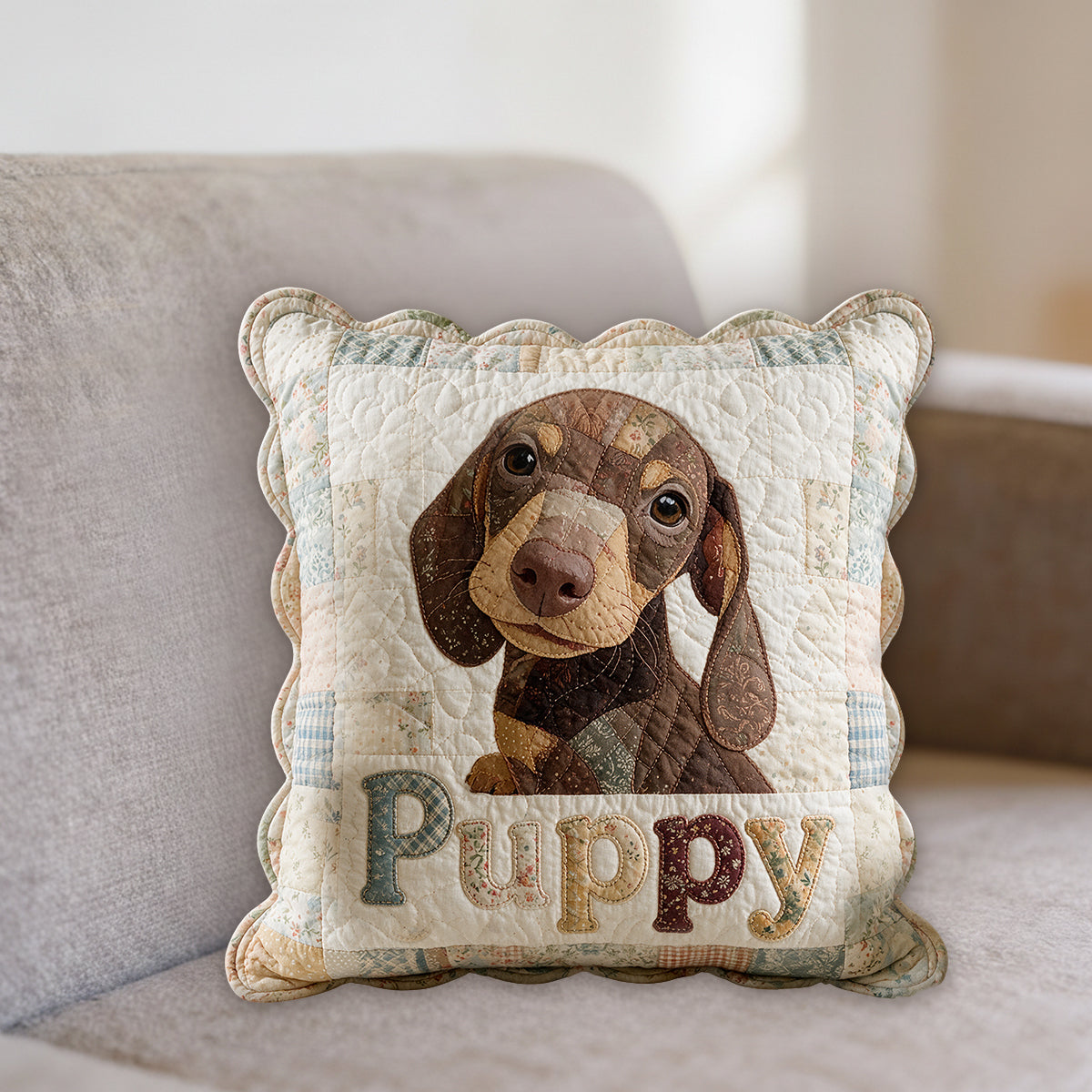 I Love My Dog, My Cat - Personalized Dog Premium Faux Fur Pillow