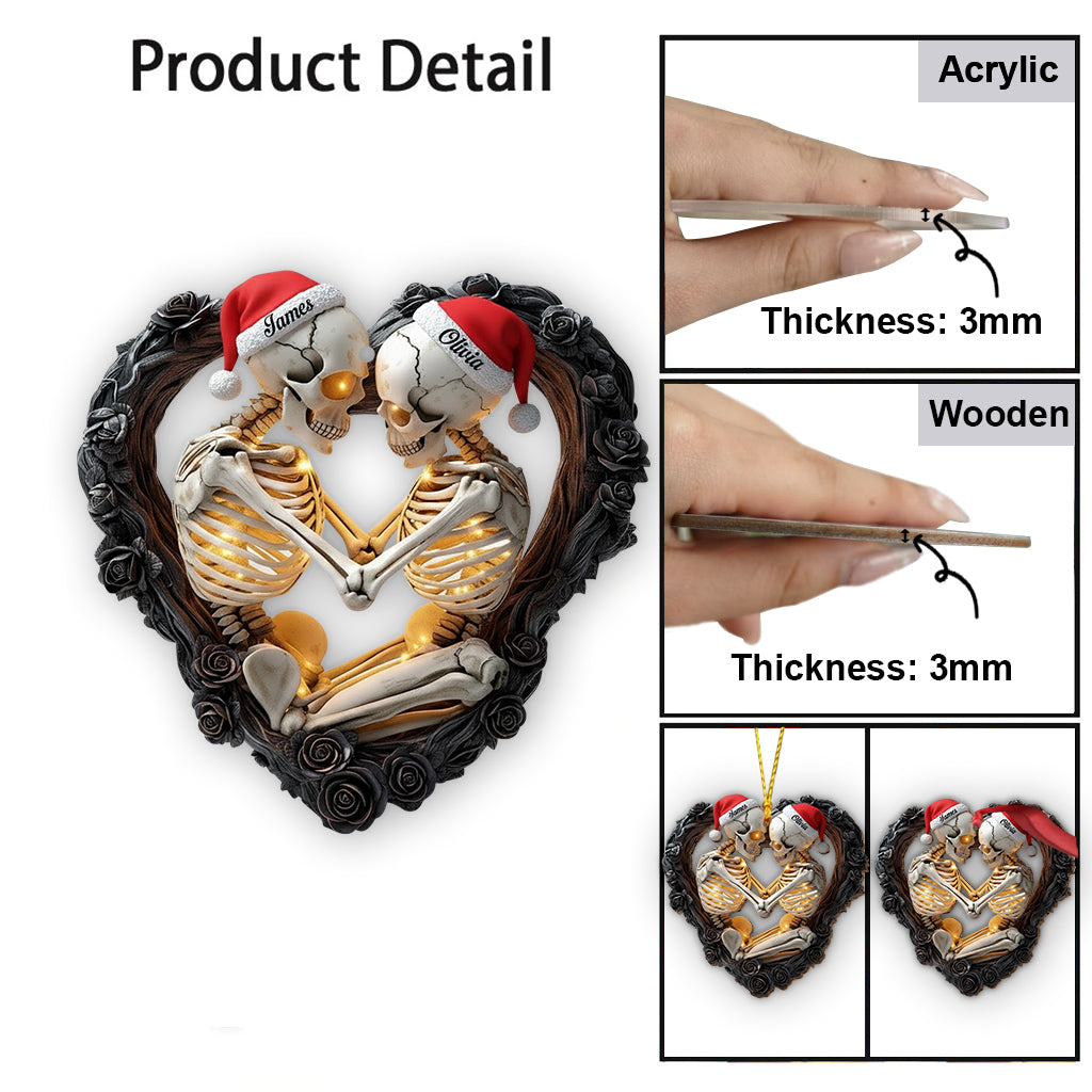 From Our First Kiss - Personalized Couple Ornament