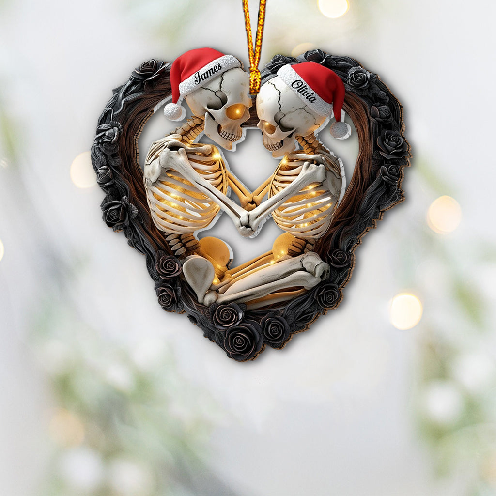 From Our First Kiss - Personalized Couple Ornament