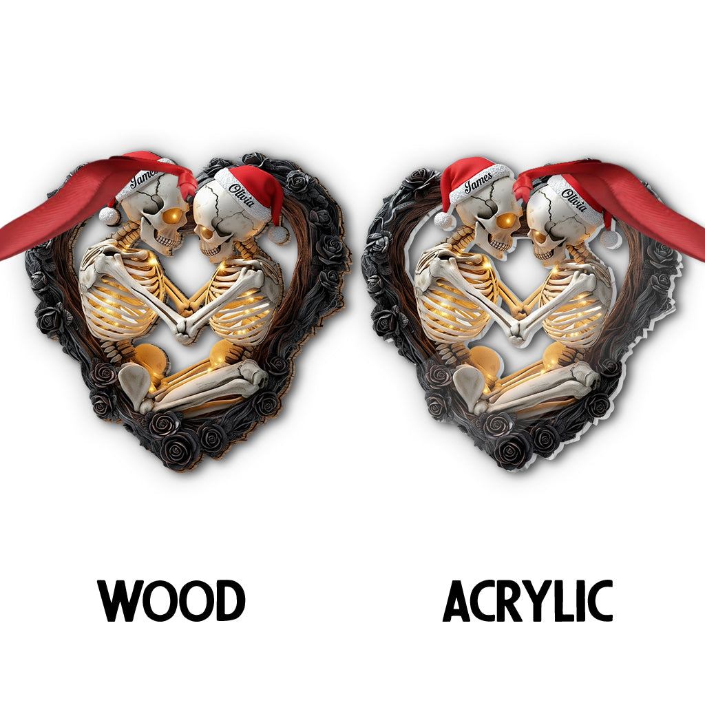 From Our First Kiss - Personalized Couple Ornament