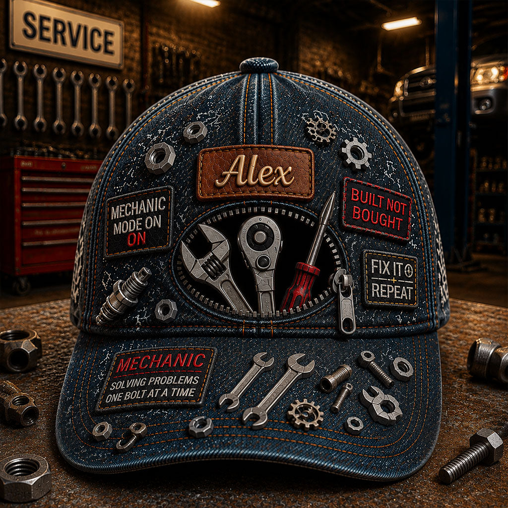 Mechanic Gift - Personalized Mechanic Classic Cap