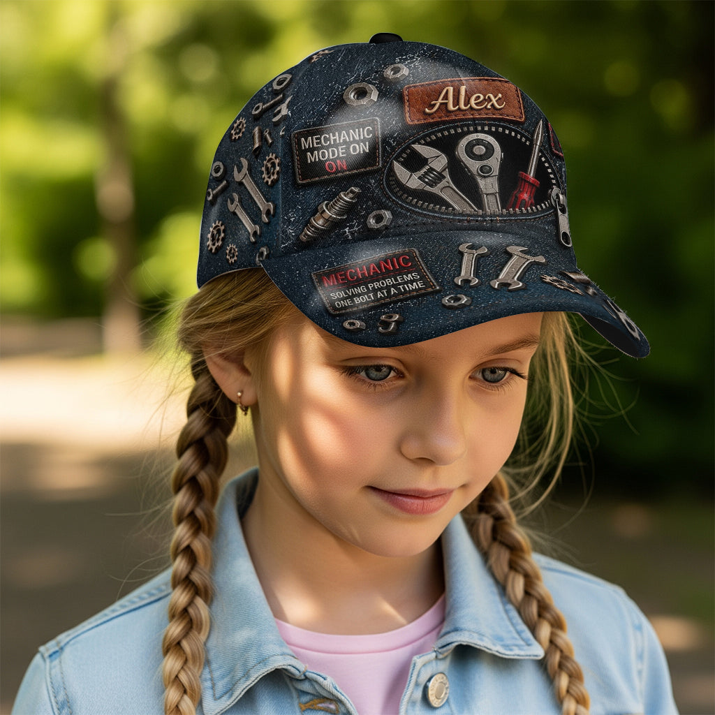 Mechanic Gift - Personalized Mechanic Classic Cap