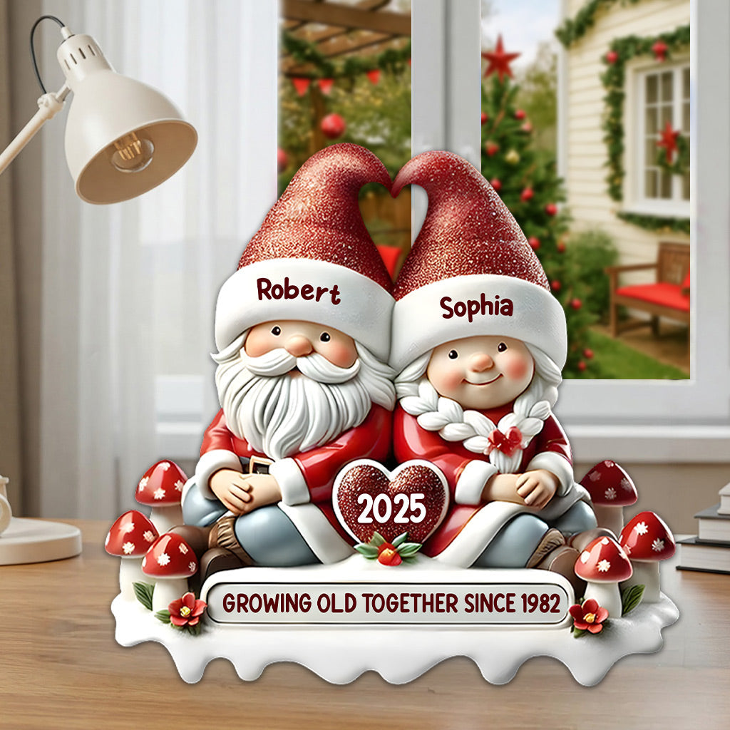 Together Since - Personalized Couple Custom Shaped Acrylic Plaque