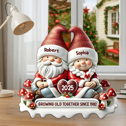 Together Since - Personalized Couple Custom Shaped Acrylic Plaque