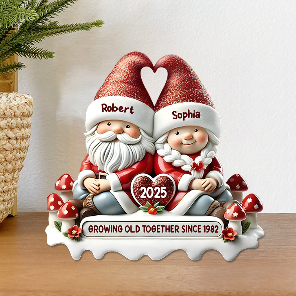 Together Since - Personalized Couple Custom Shaped Acrylic Plaque