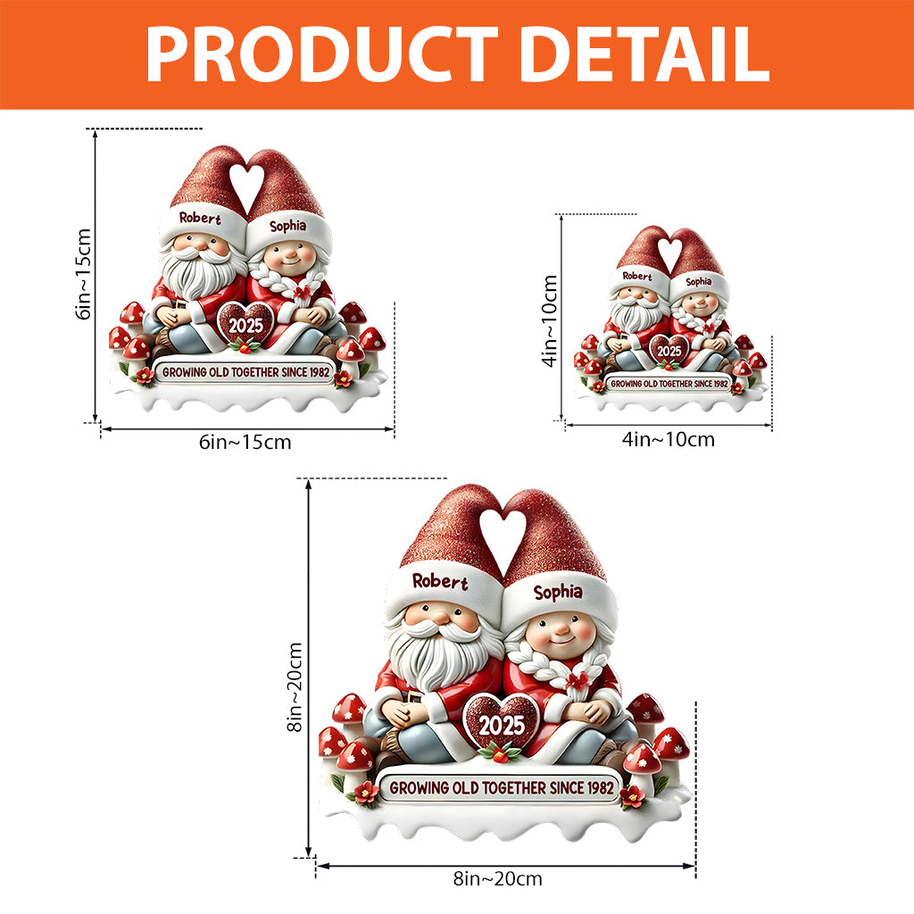 Together Since - Personalized Couple Custom Shaped Acrylic Plaque