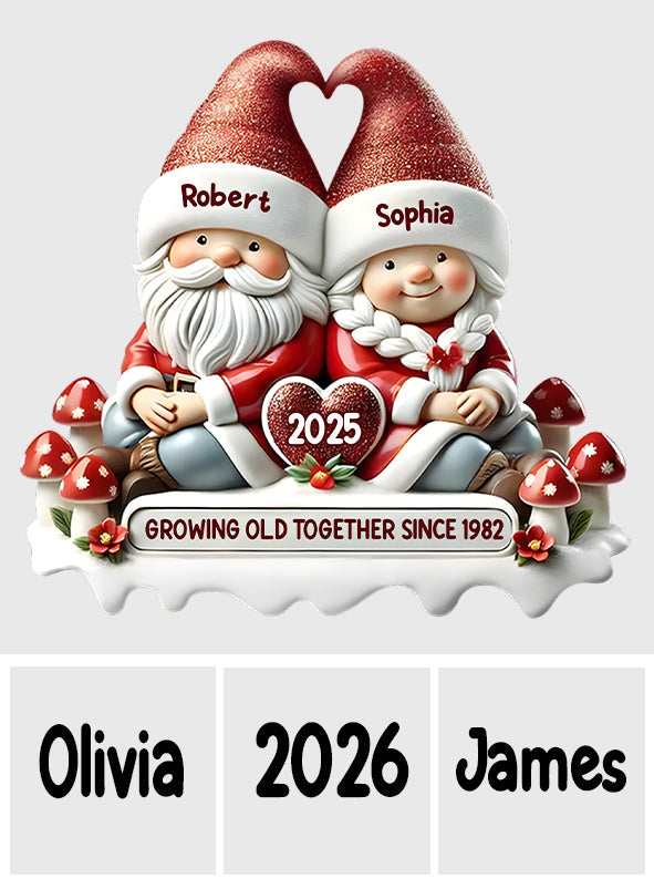 Together Since - Personalized Couple Custom Shaped Acrylic Plaque