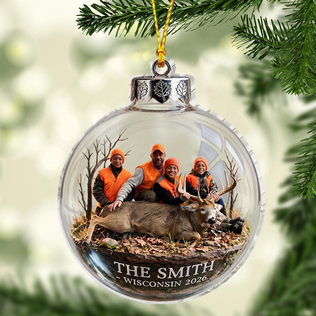 Personalisierte Foto-Jäger - Individuelle Jagdornament