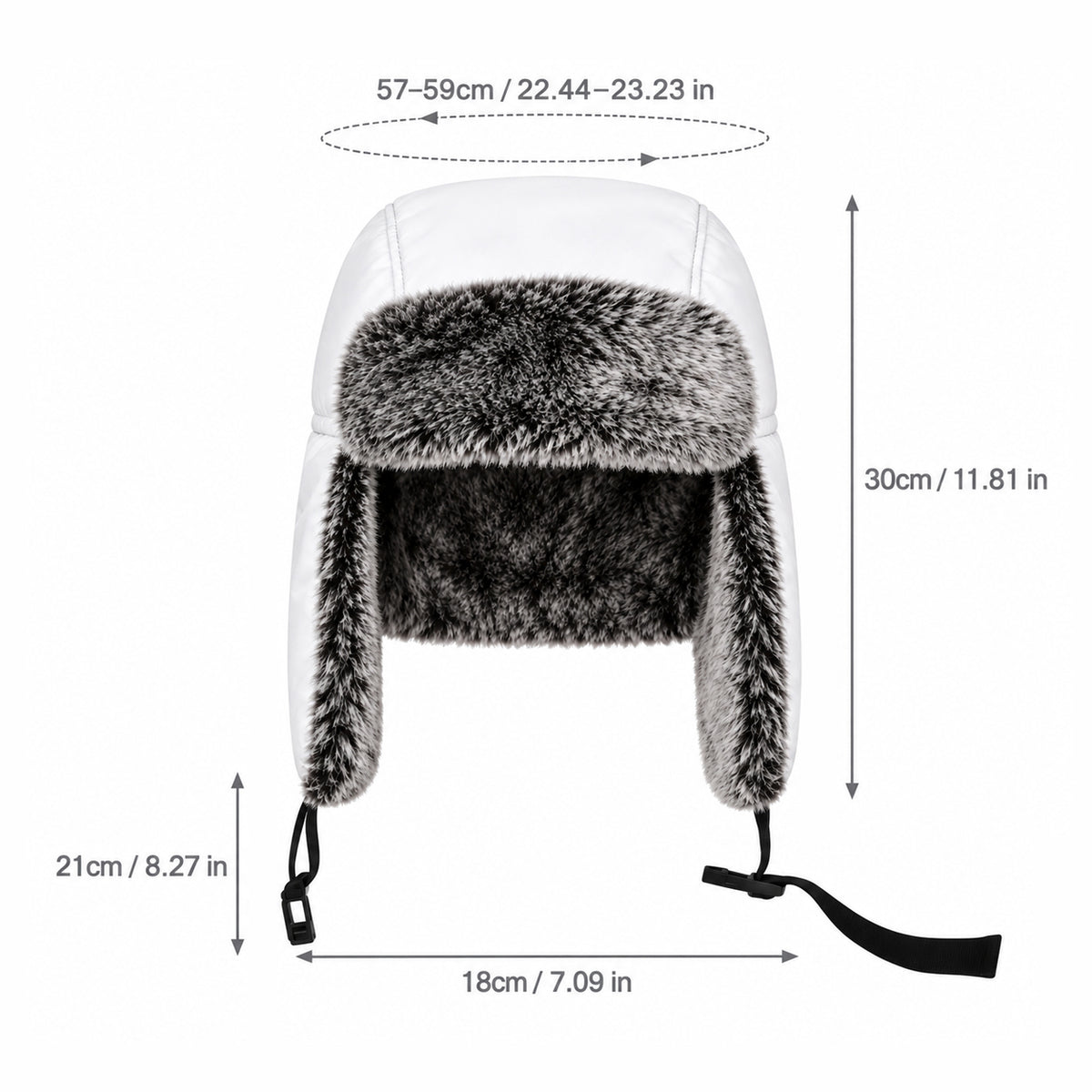 Viking Spirit - Personalisierte Wikinger-Trappermütze
