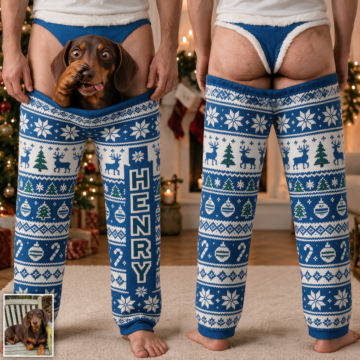 Ekelhafte Hunde - Personalisierte Unisex-Hundeshort