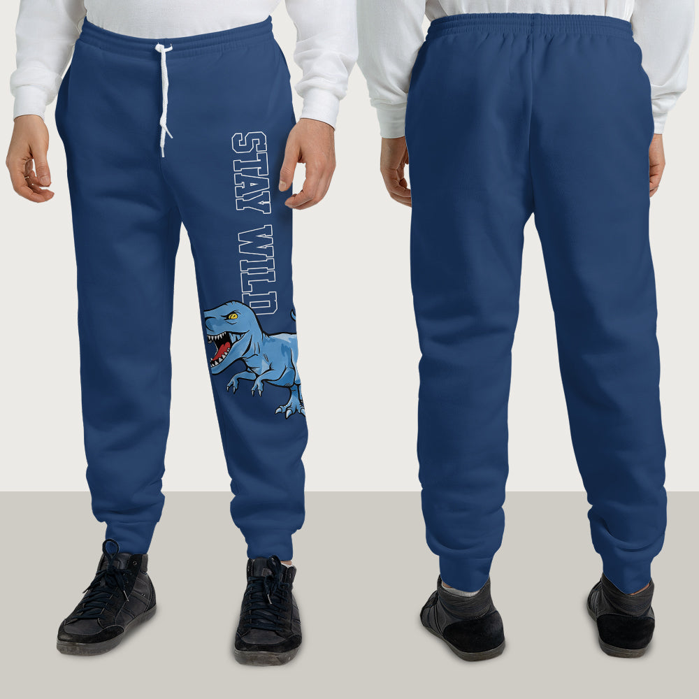 Liebe Dinosaurier - Personalisierter Kinder Hoodie & Kinder Jogger Sweatpants