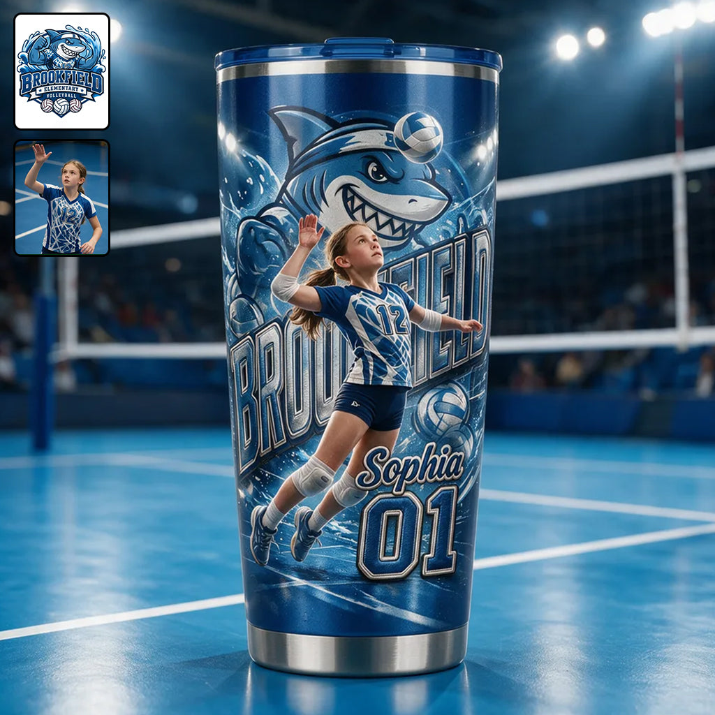 Tasse Personnalisée - Volleyball à Partir de N'importe Quelle Photo