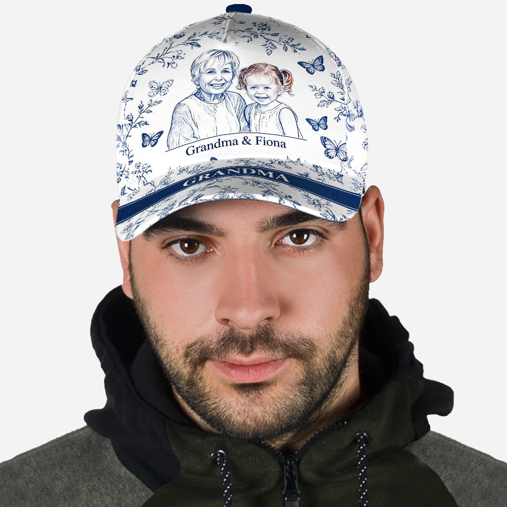 Photo Personnalisée, Titre Personnalisé - Casquette Mère Classique