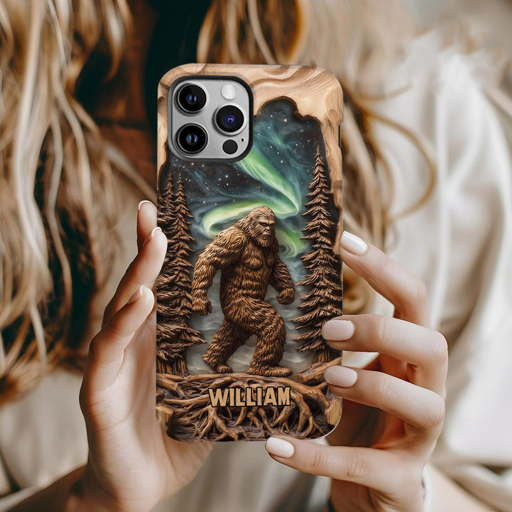 Je pars en forêt - Coque de téléphone personnalisée avec impression intégrale pour la randonnée