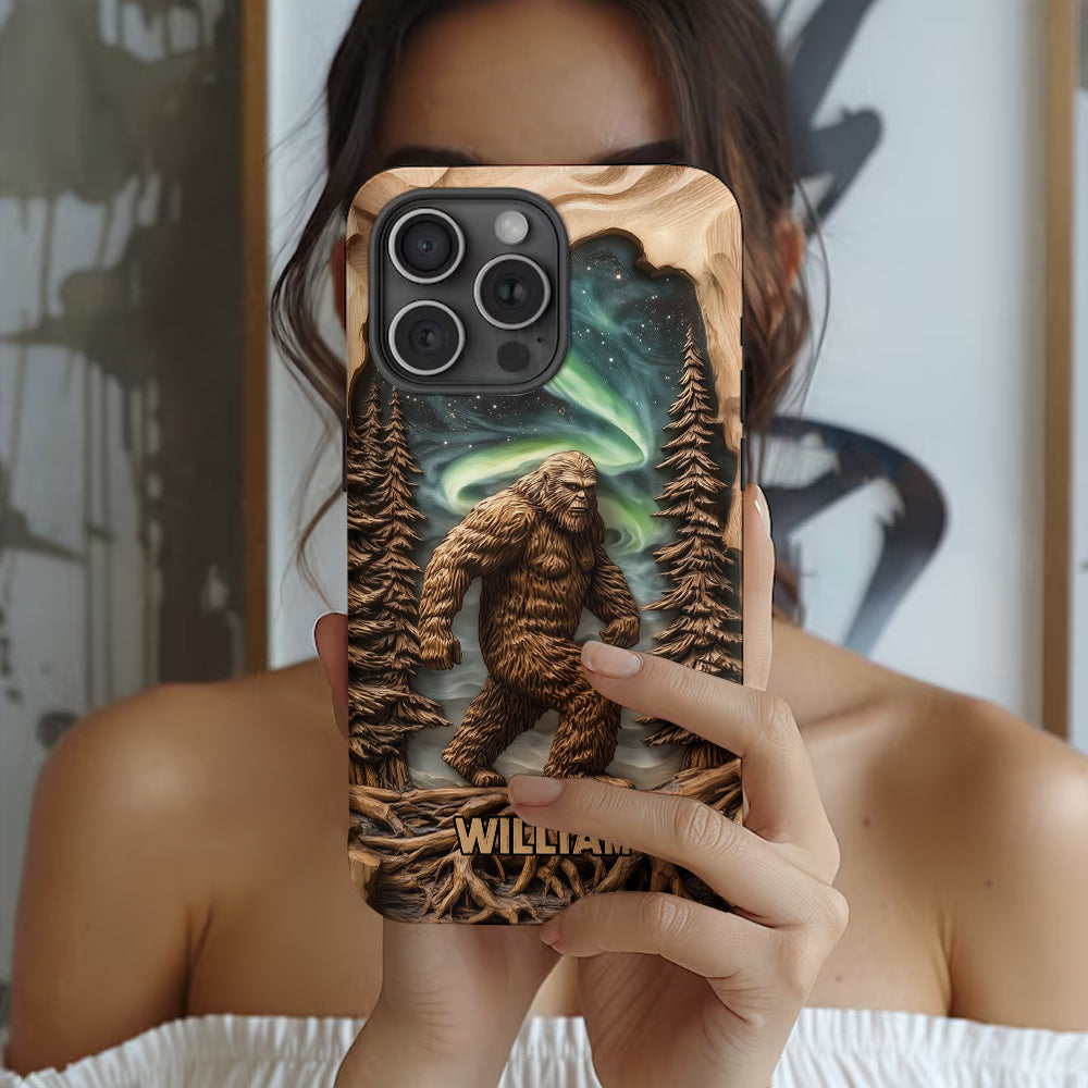 Je pars en forêt - Coque de téléphone personnalisée avec impression intégrale pour la randonnée