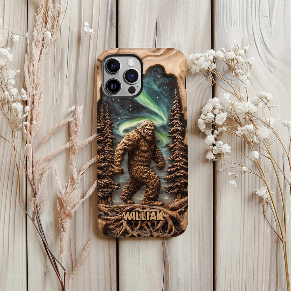 Je pars en forêt - Coque de téléphone personnalisée avec impression intégrale pour la randonnée