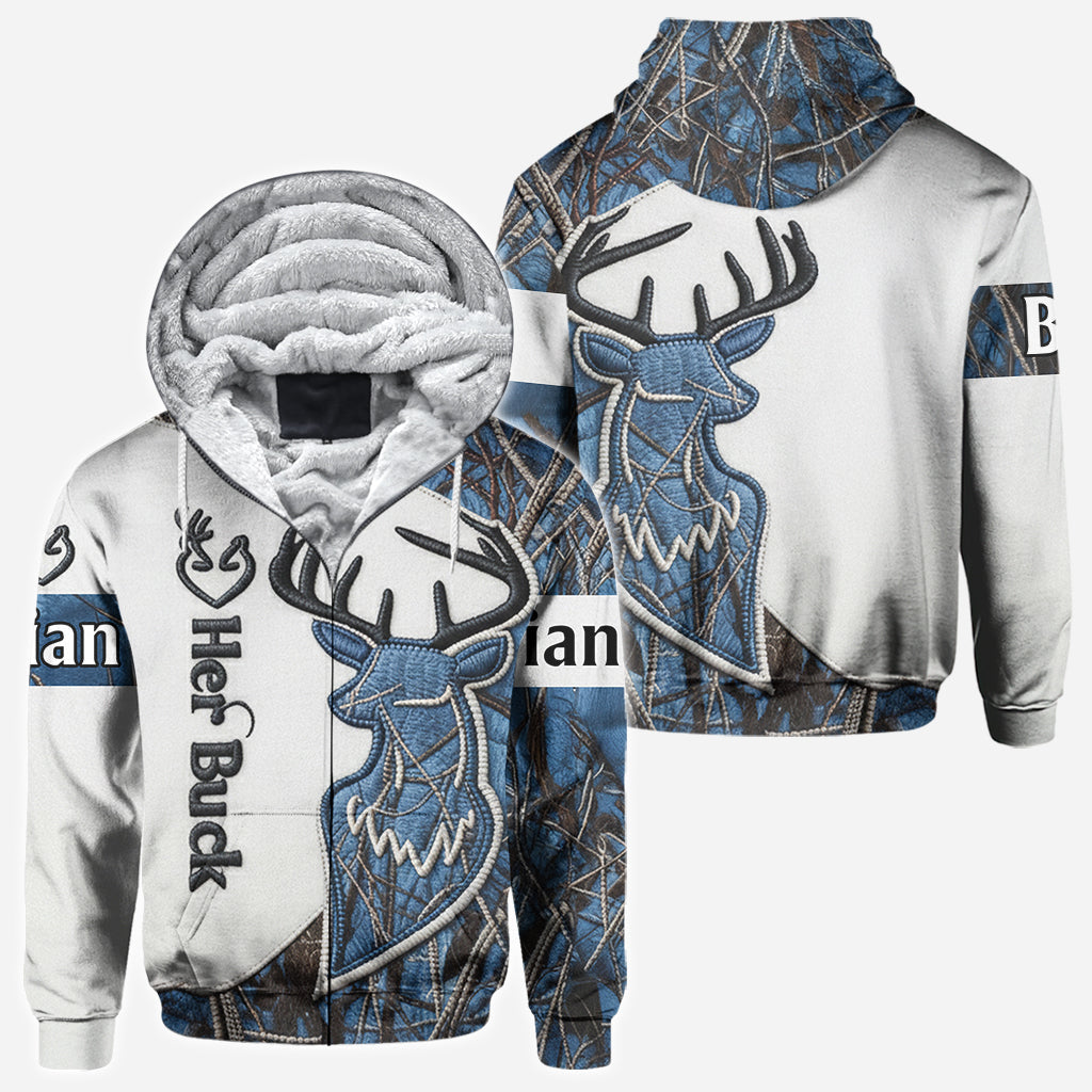 Partner-Shirts, Jagd-Partner-Shirts – personalisiertes Jagd-Shirt mit Allover-Print