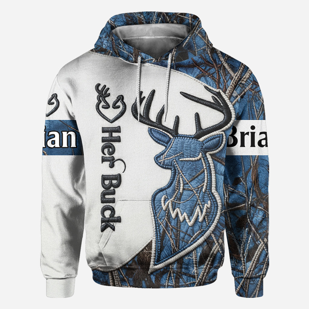 Partner-Shirts, Jagd-Partner-Shirts – personalisiertes Jagd-Shirt mit Allover-Print