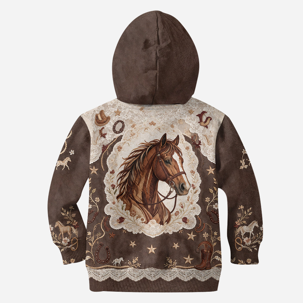 Beautiful Horse - Personalized Horse Hoodie and Leggings