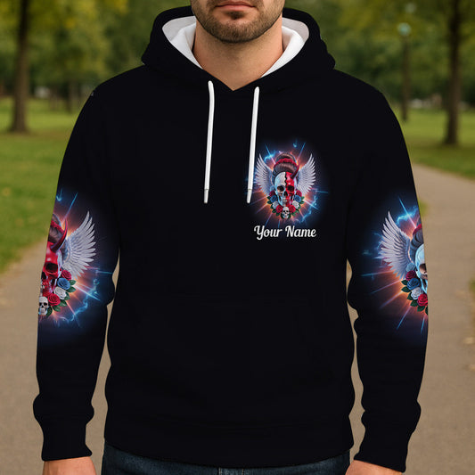It's Going To Be One Of Those Days - Personalized Skull All Over Shirt