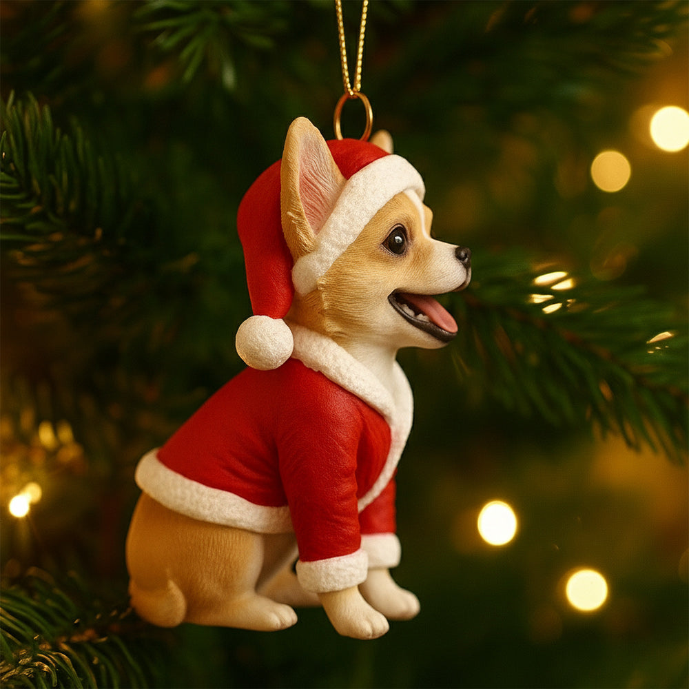 Poilu et lumineux - Figurine miniature 3D personnalisée pour chien