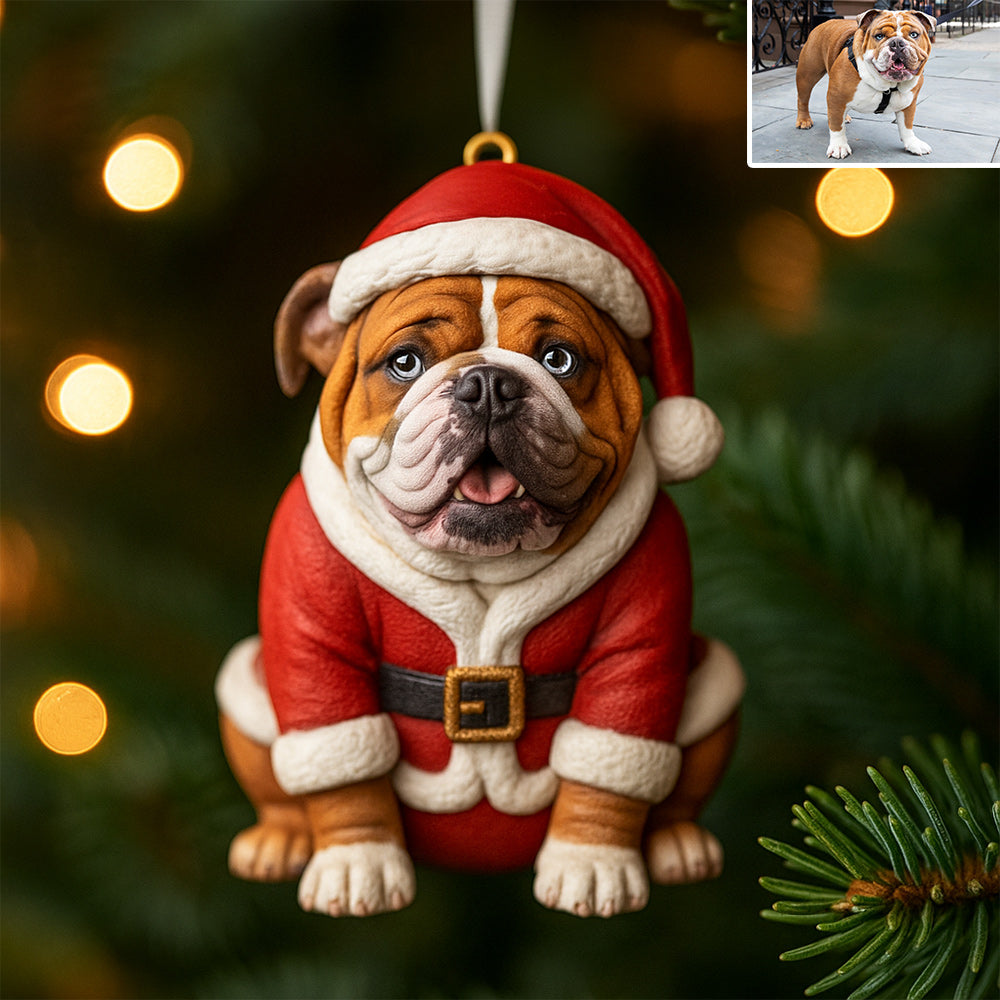 Poilu et lumineux - Figurine miniature 3D personnalisée pour chien