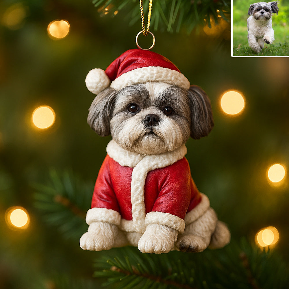 Poilu et lumineux - Figurine miniature 3D personnalisée pour chien