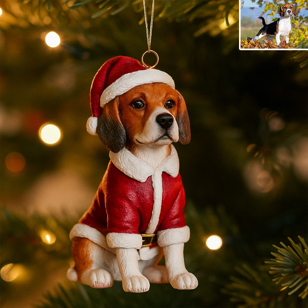 Poilu et lumineux - Figurine miniature 3D personnalisée pour chien