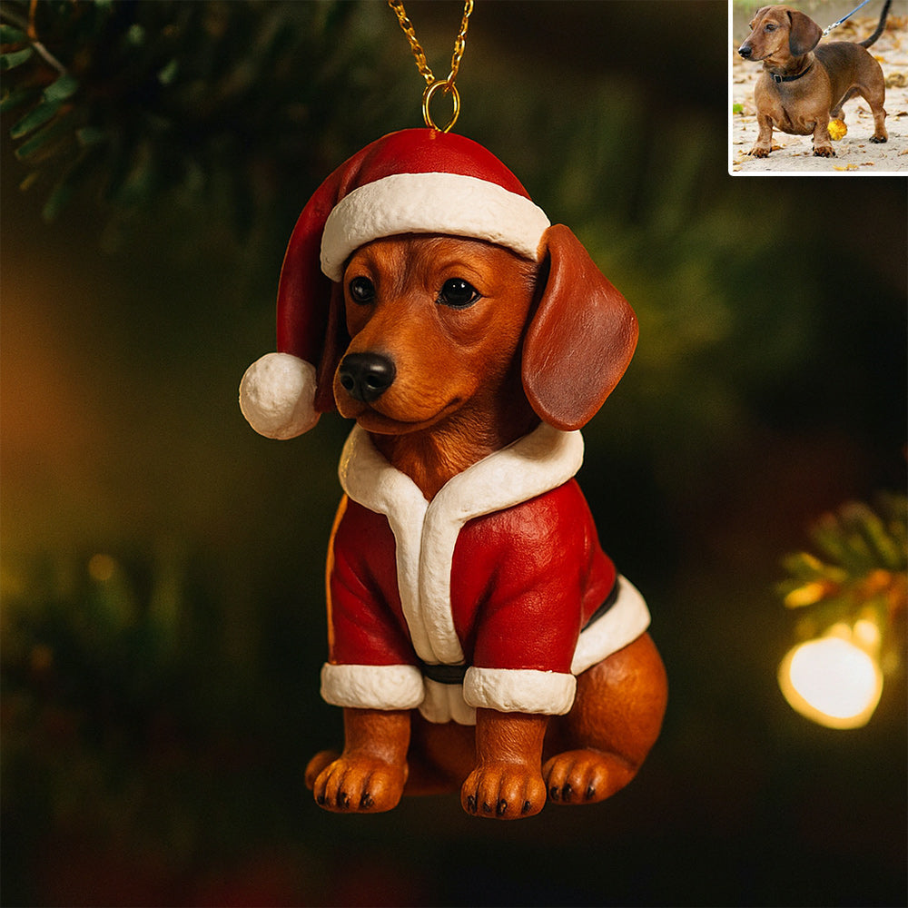 Poilu et lumineux - Figurine miniature 3D personnalisée pour chien