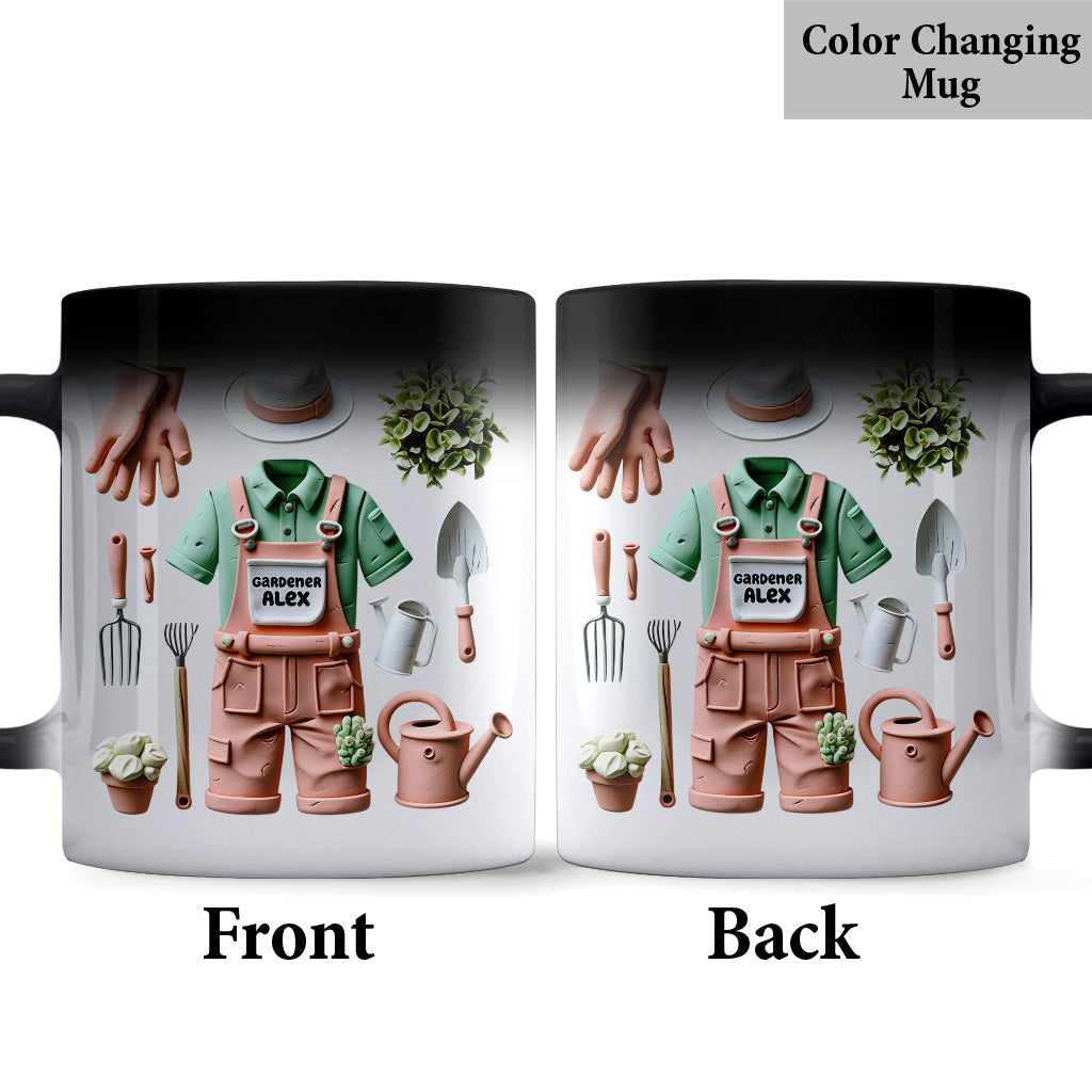 Love Gardening - Personalized Gardening Mug