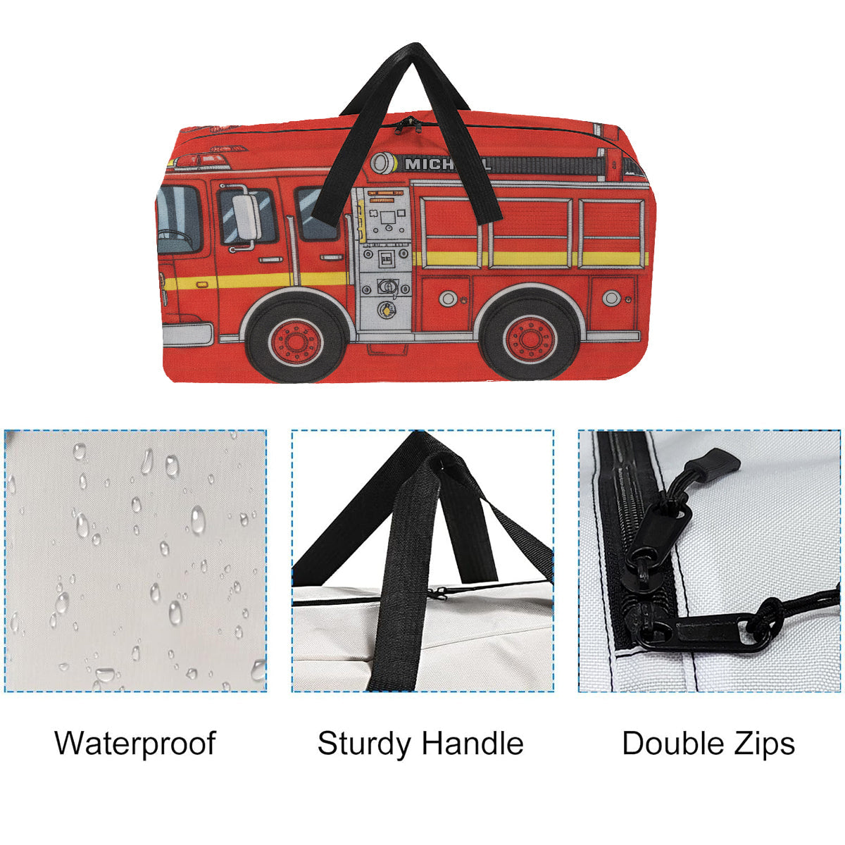 Service des pompiers - Sac de sport personnalisé pour pompiers