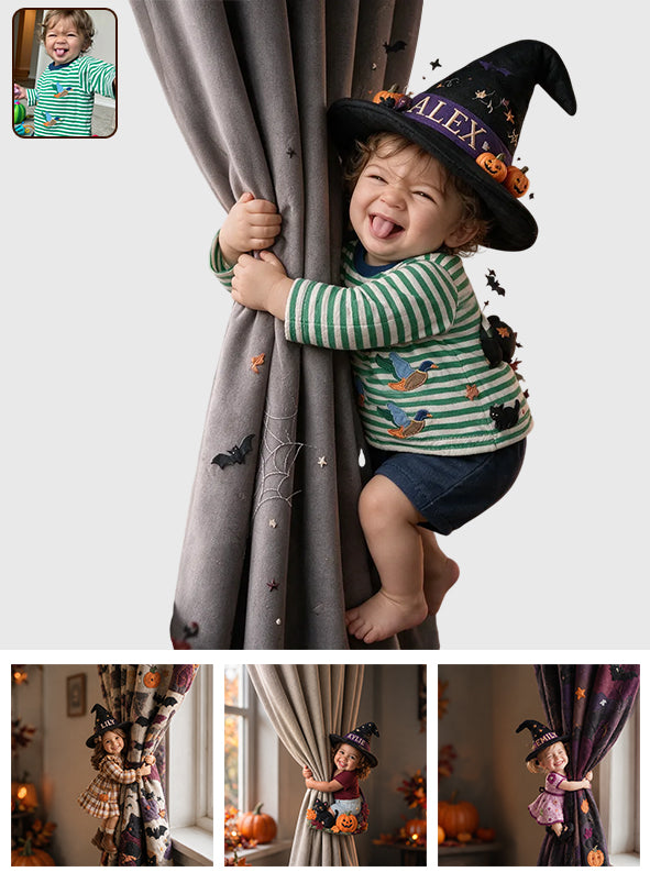 Custom Any Kid Photo - Personalized Kid Curtain Tieback