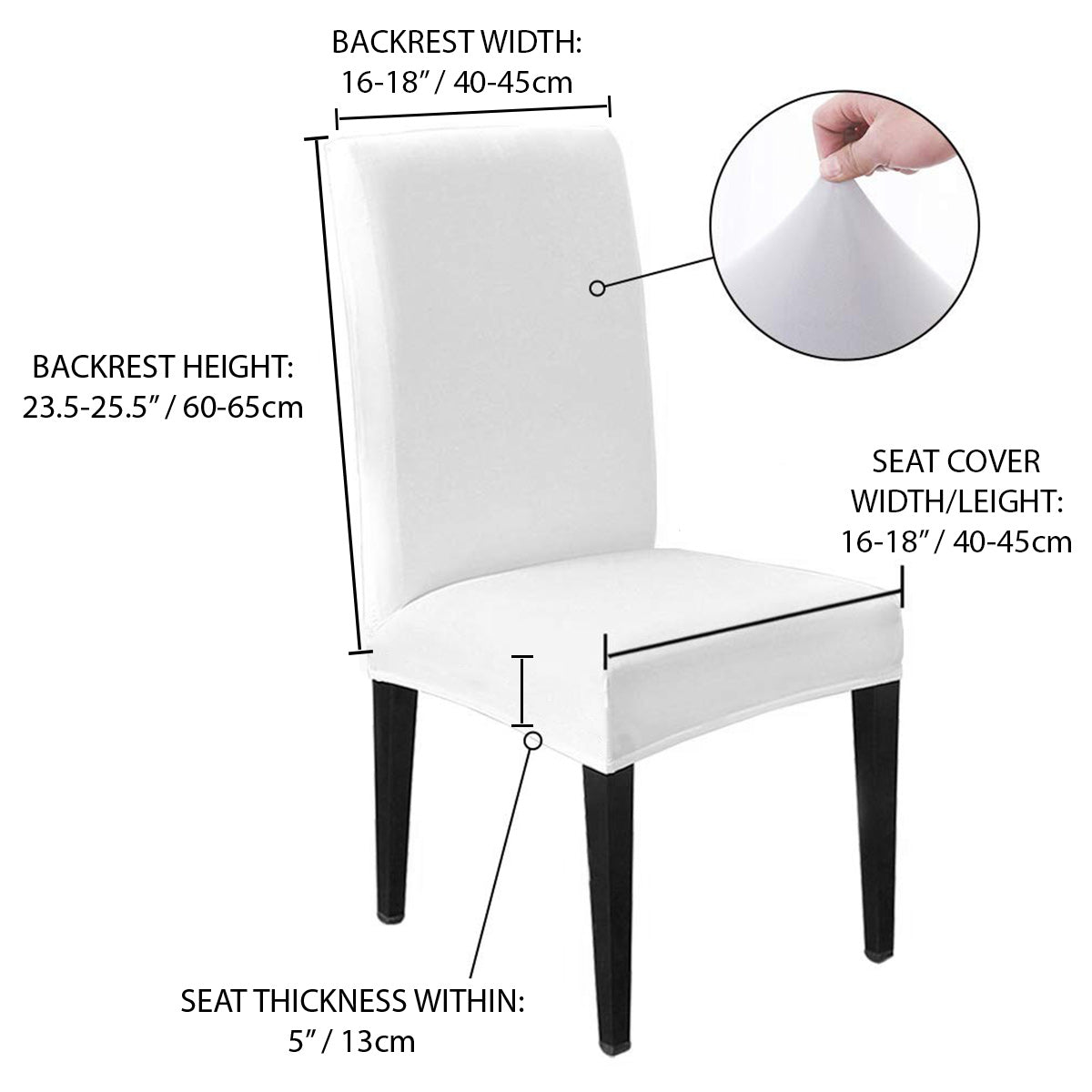 Ensemble de housses de chaises personnalisées pour toute la famille - Happy Family