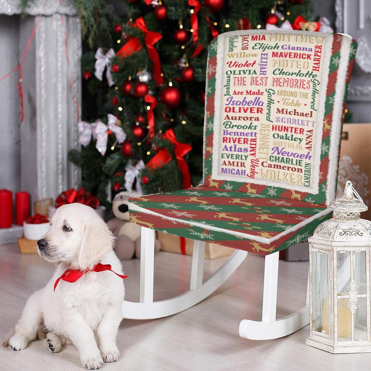 Ensemble de housses de chaises personnalisées pour toute la famille - Happy Family