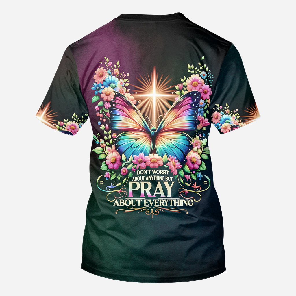 Pray About Everything - Personalized Christian All Over Shirt