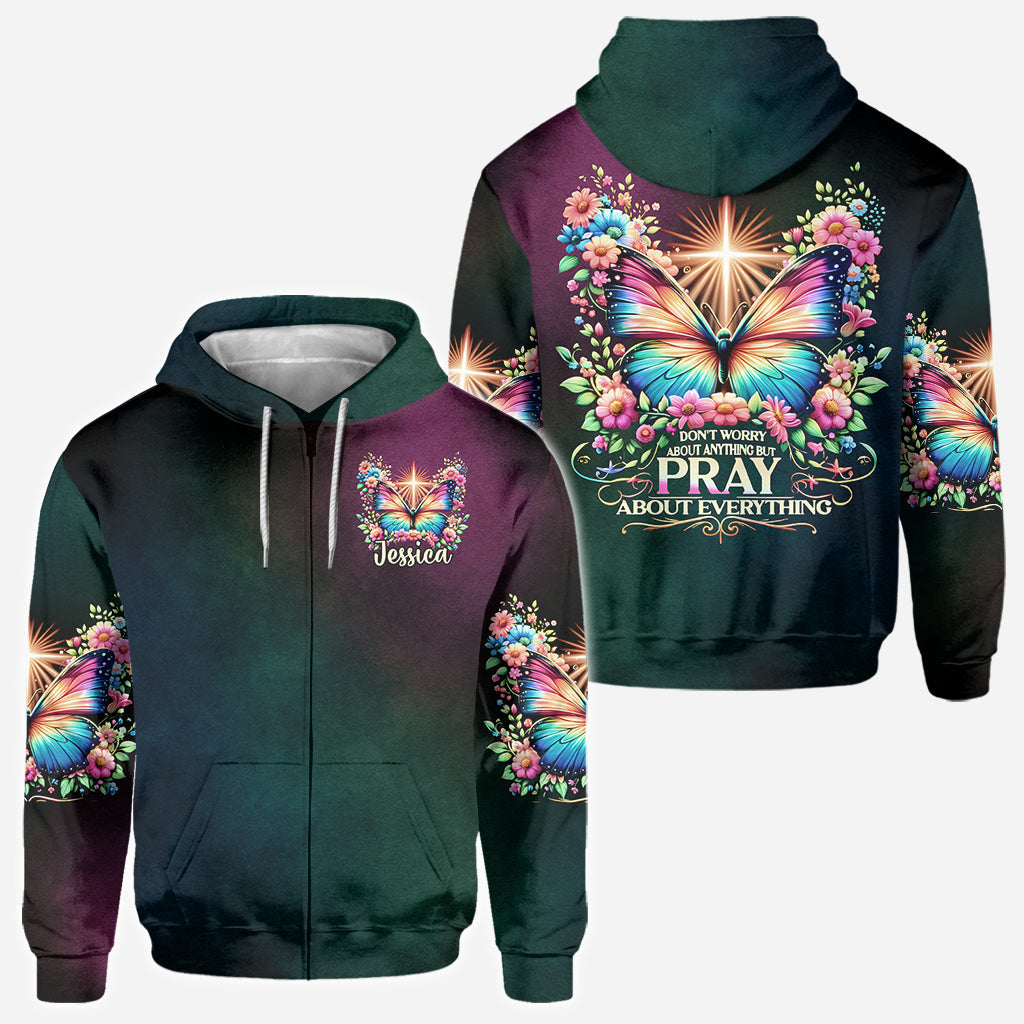 Pray About Everything - Personalized Christian All Over Shirt