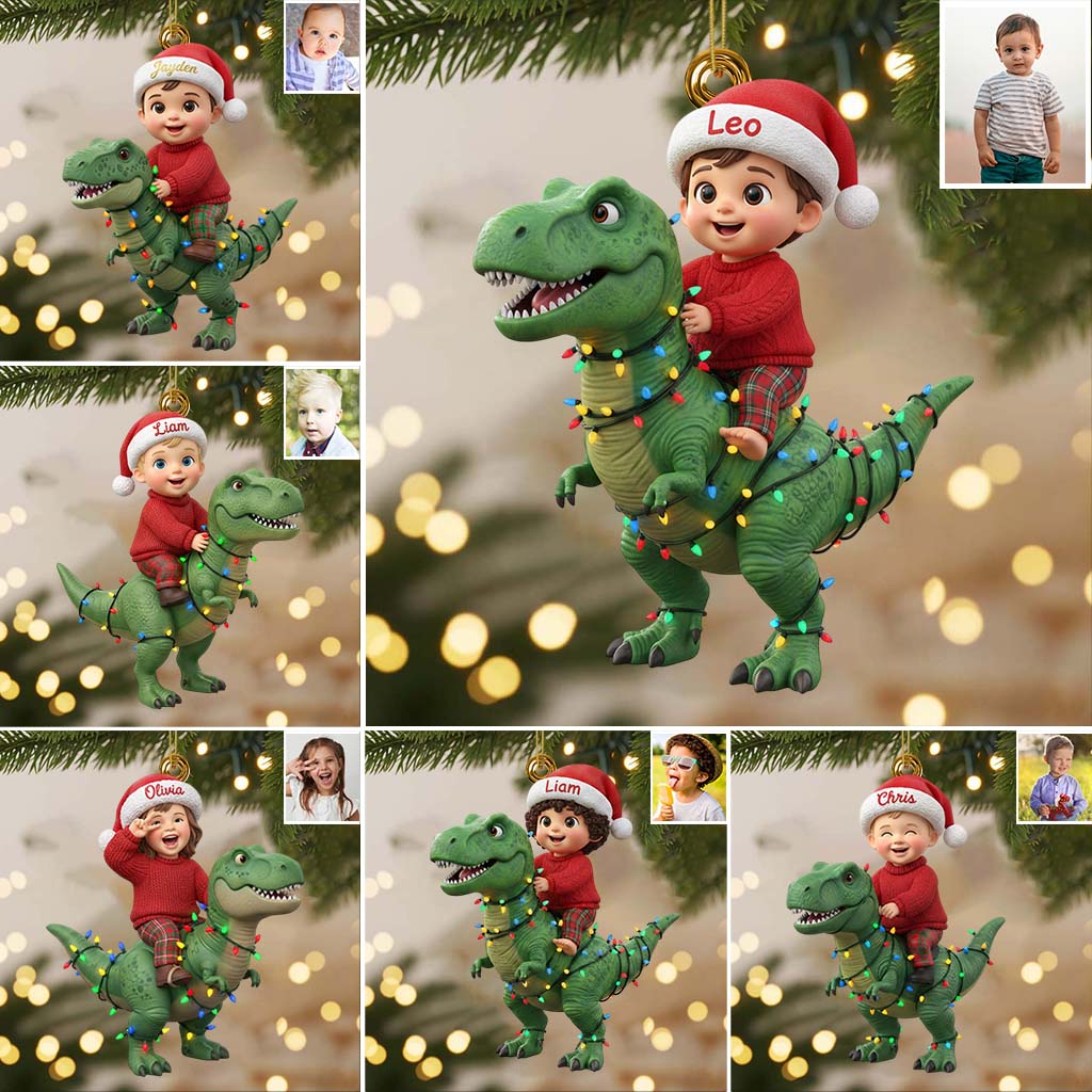 Cadeau de Noël pour enfants - Ornement personnalisé pour enfants