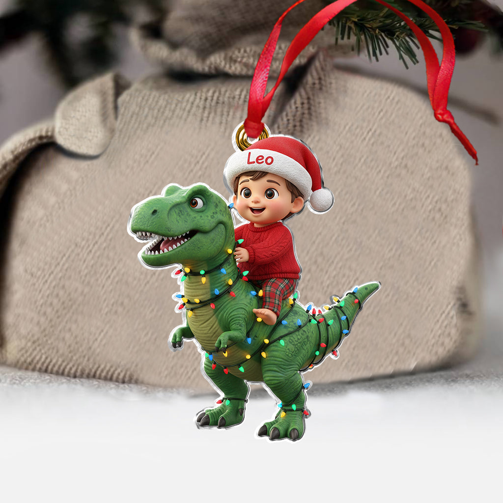 Cadeau de Noël pour enfants - Ornement personnalisé pour enfants