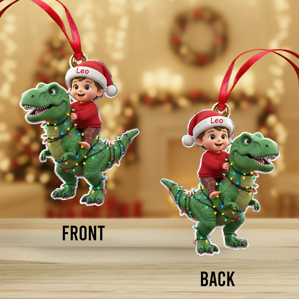 Cadeau de Noël pour enfants - Ornement personnalisé pour enfants