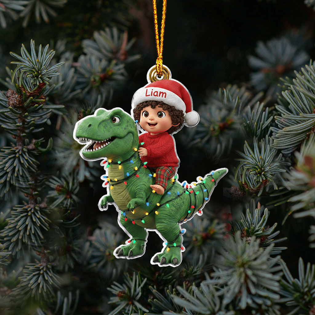 Cadeau de Noël pour enfants - Ornement personnalisé pour enfants