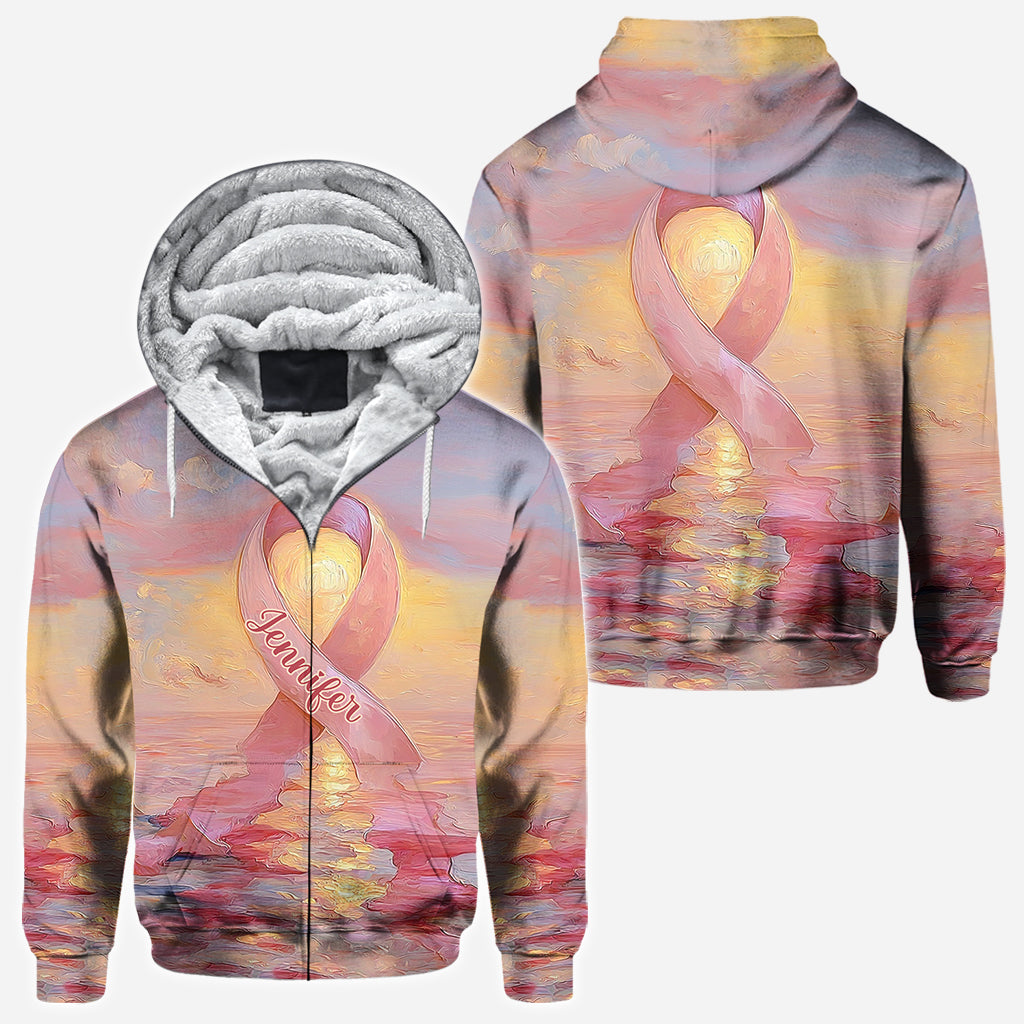 Guerrières fortes - T-shirt personnalisé de sensibilisation au cancer du sein