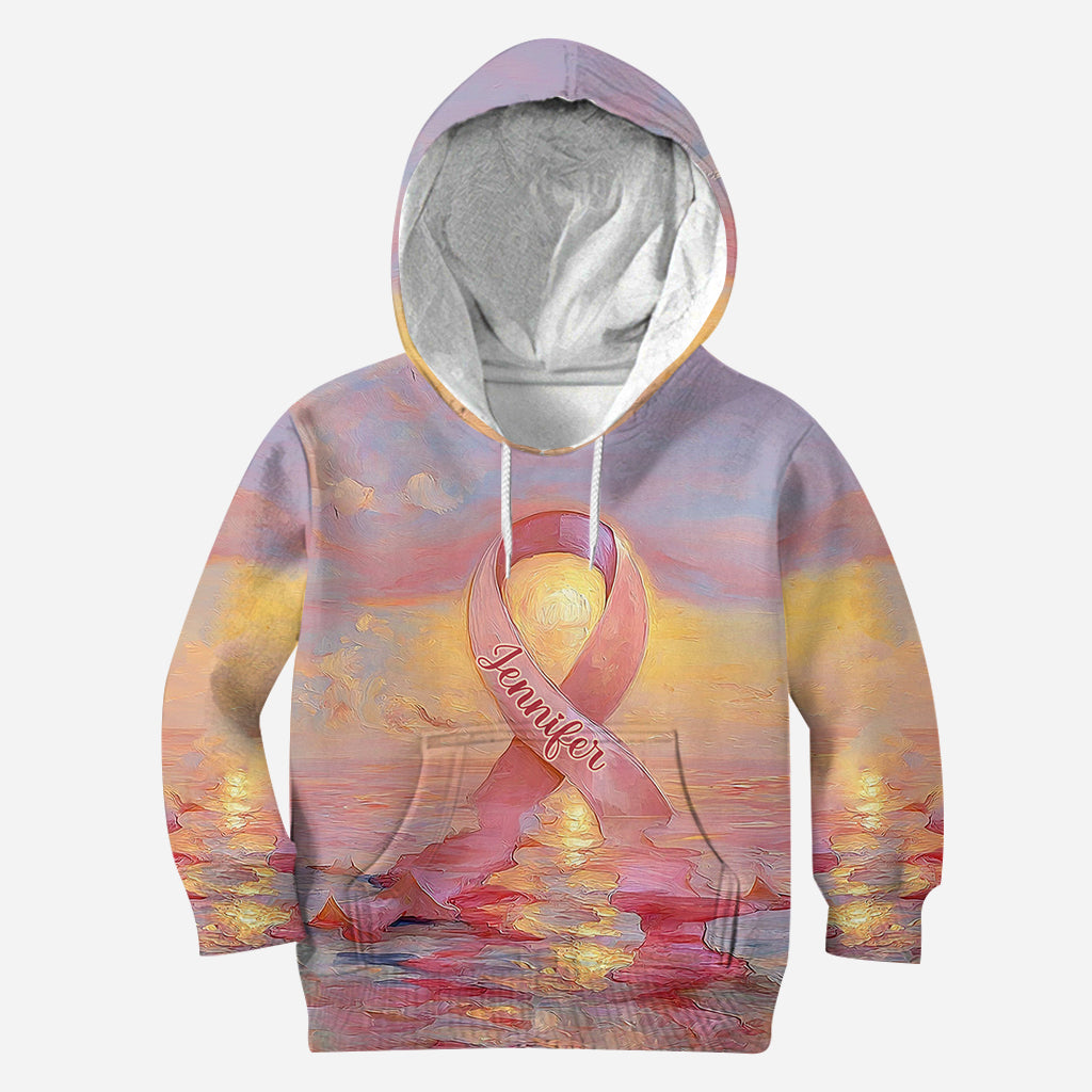 Guerrières fortes - T-shirt personnalisé de sensibilisation au cancer du sein