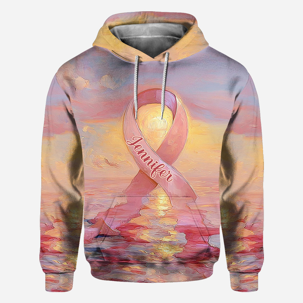 Guerrières fortes - T-shirt personnalisé de sensibilisation au cancer du sein