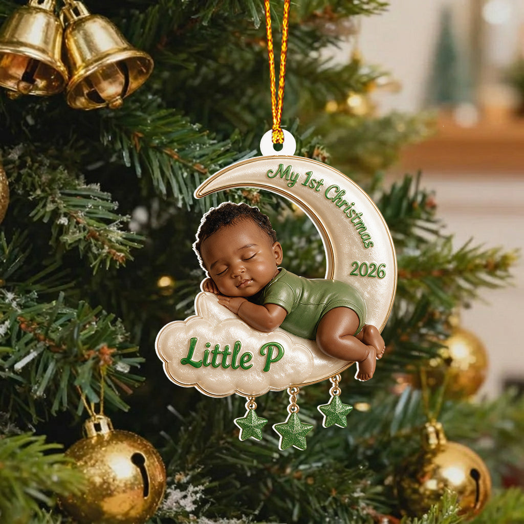 My 1st Christmas 2026 - Personalized Newborn Premium 3D Ornament