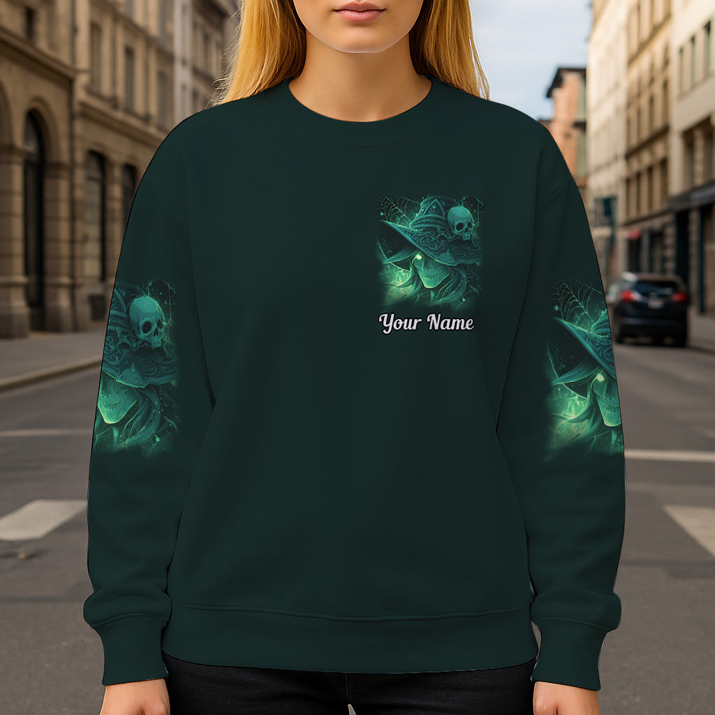 My Old Friend - Personalized Witch All Over Shirt