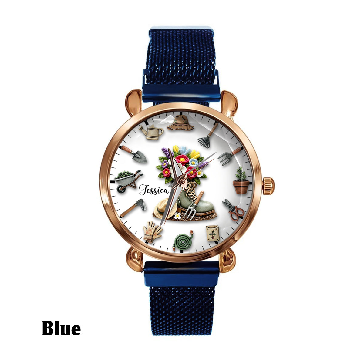 Gardening Time - Personalized Gardening Women Hand Watch