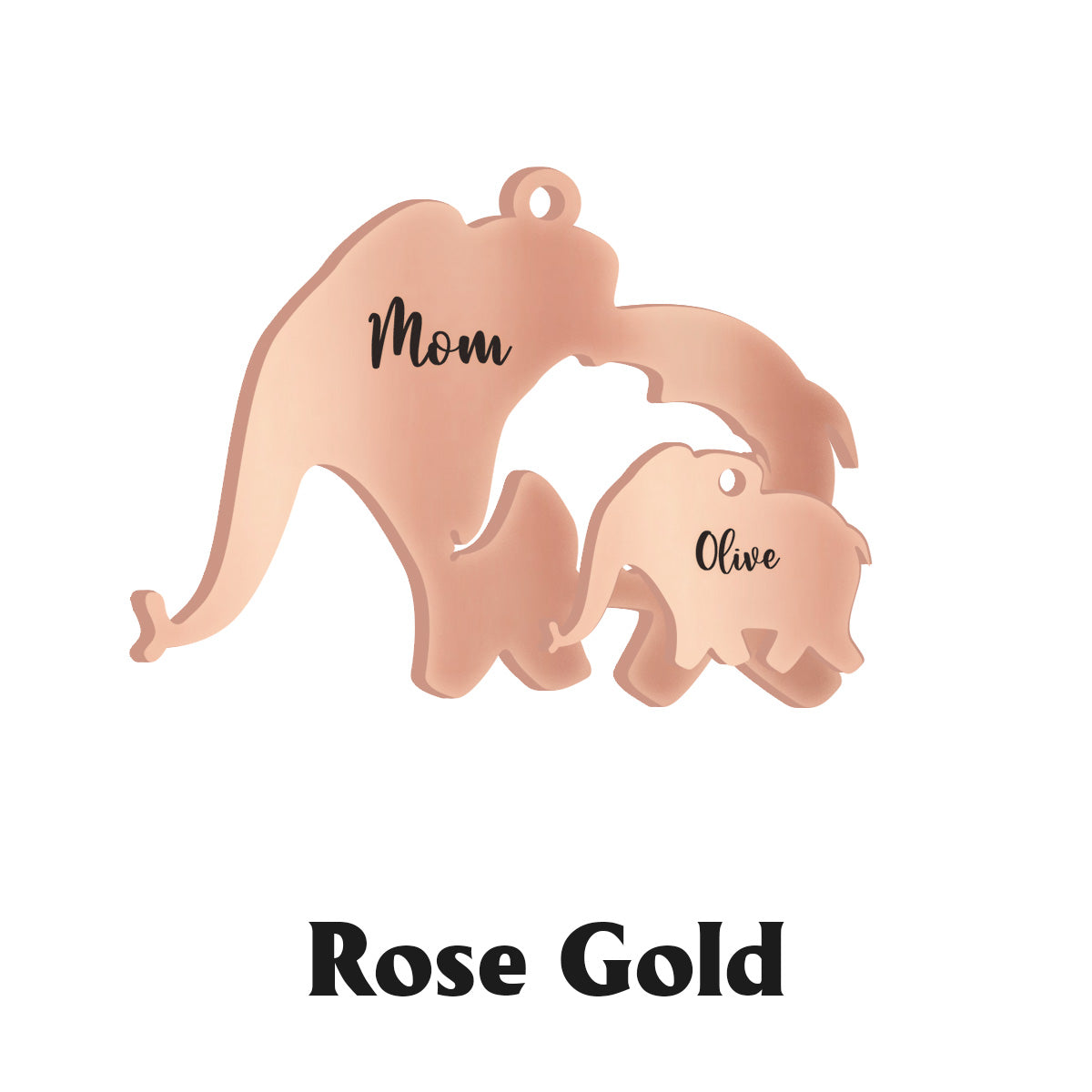 Happy Mother's Day - Personalized Mother Matching Pendant Necklace